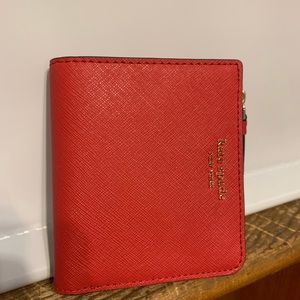 Red Kate Spade wallet NWT